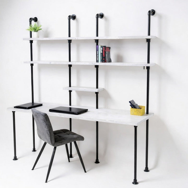 Wit houten bureau van design85