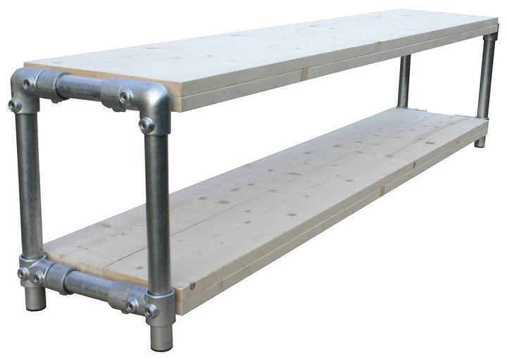 Industrieel en robuust TV meubel voor elke woonkamer