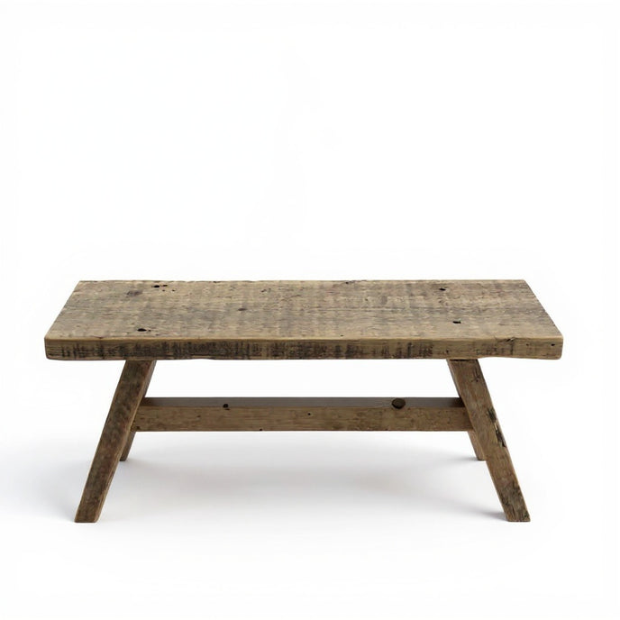 Steigerhouten bankje Oud