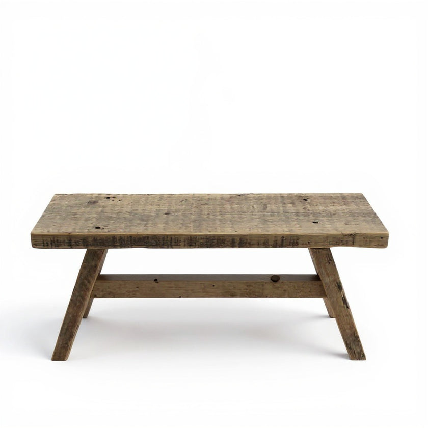 Steigerhouten bankje Oud