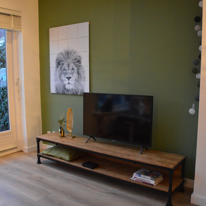 Industrieel TV meubel Metaal