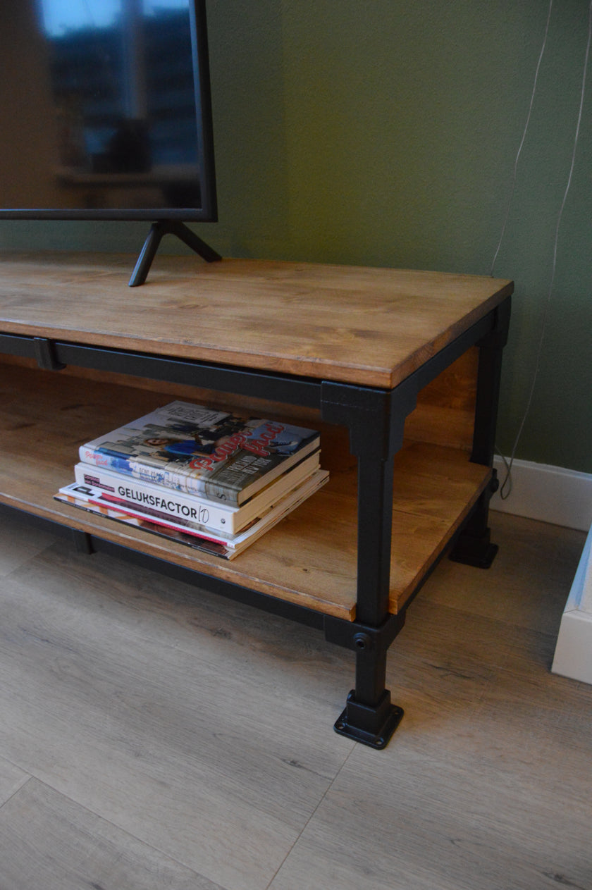 Industrieel TV meubel Metaal