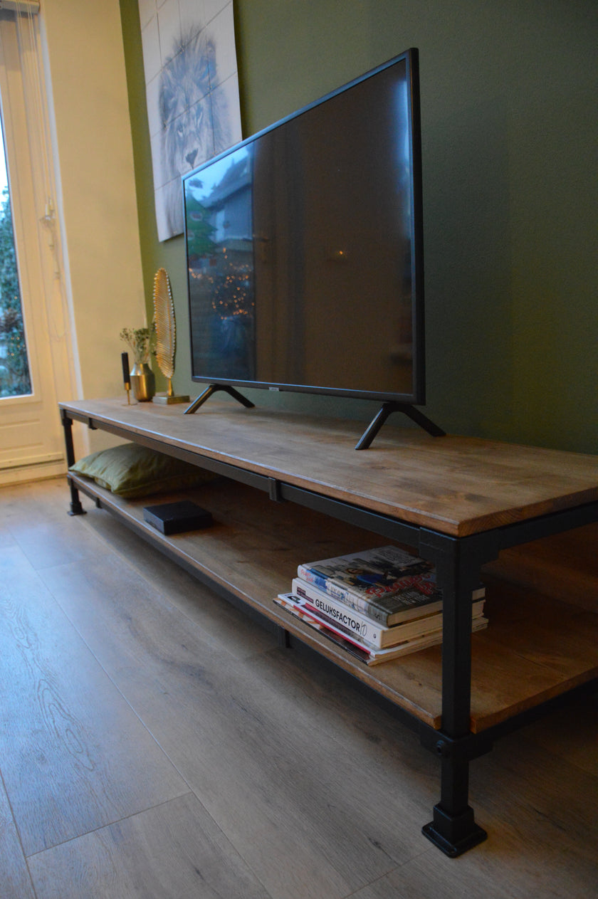 Industrieel TV meubel Metaal