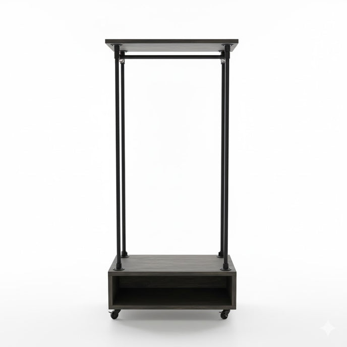 Houten Kledingrek Comfort