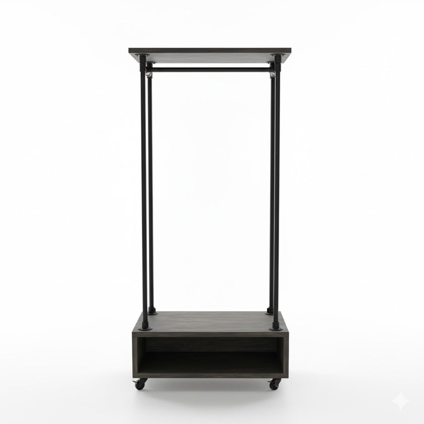 Houten Kledingrek Comfort