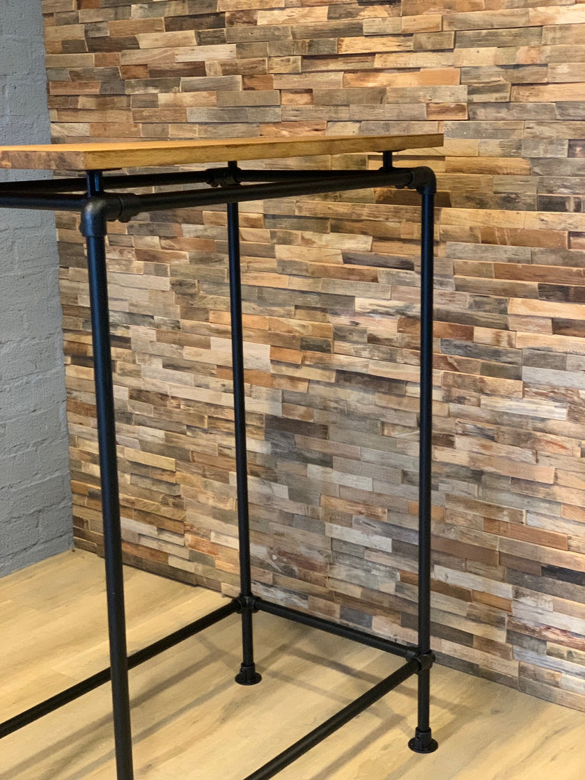 Houten kledingrek Strak