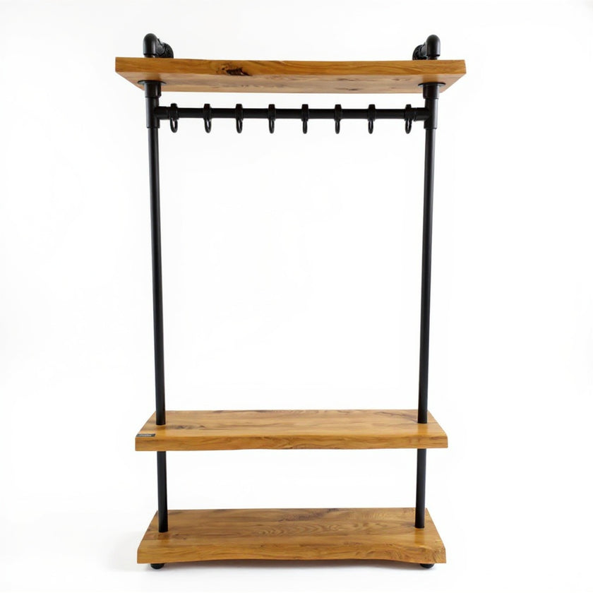 Industriële Kapstok Boomstam