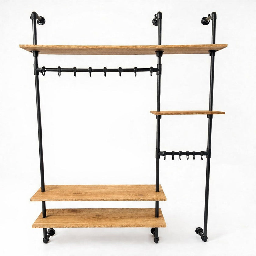 Industriële kapstok Stralend