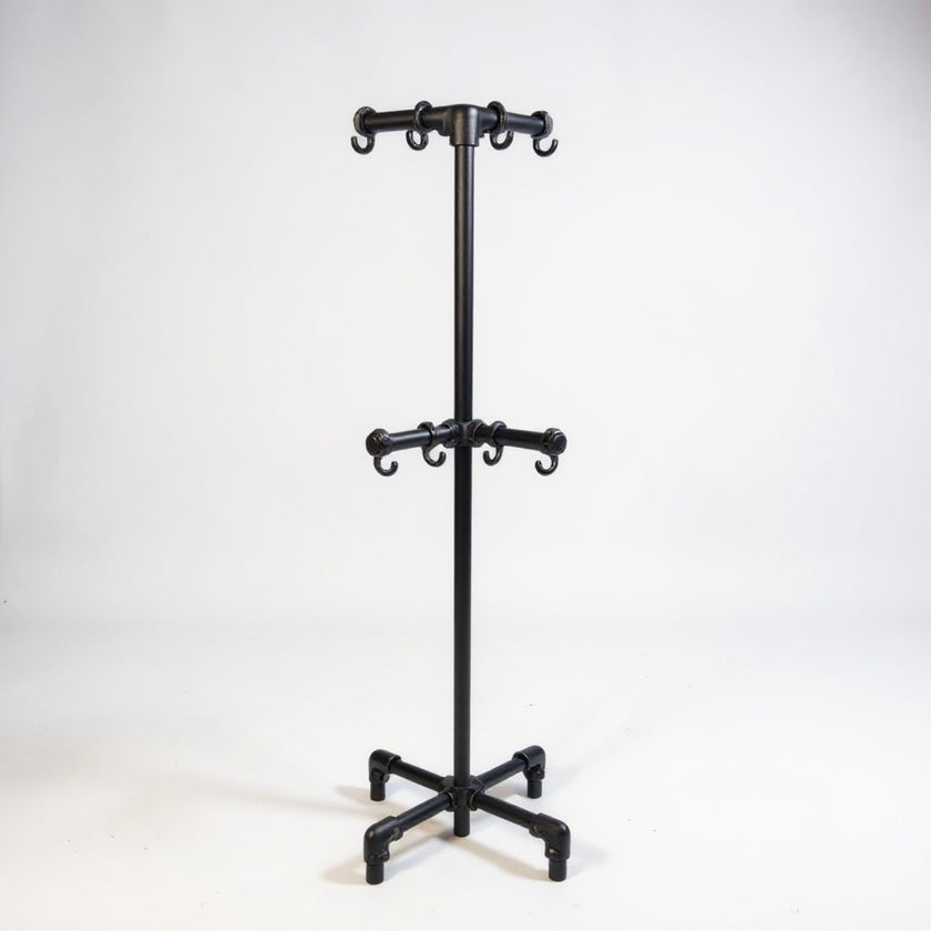 Steigerbuis kapstok staand Black