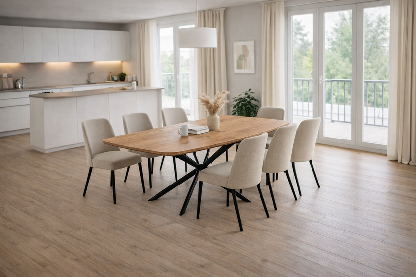 Eettafel deens ovaal Edge