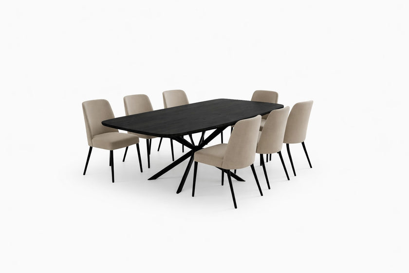 Eettafel deens ovaal Edge