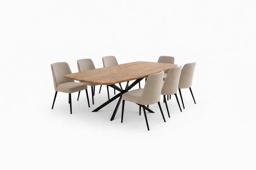 Eettafel deens ovaal Edge