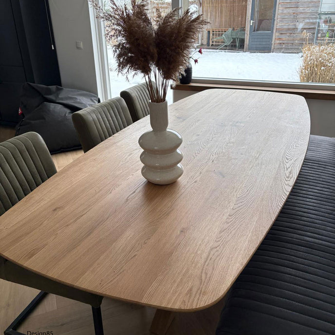 Eettafel deens ovaal Nordic
