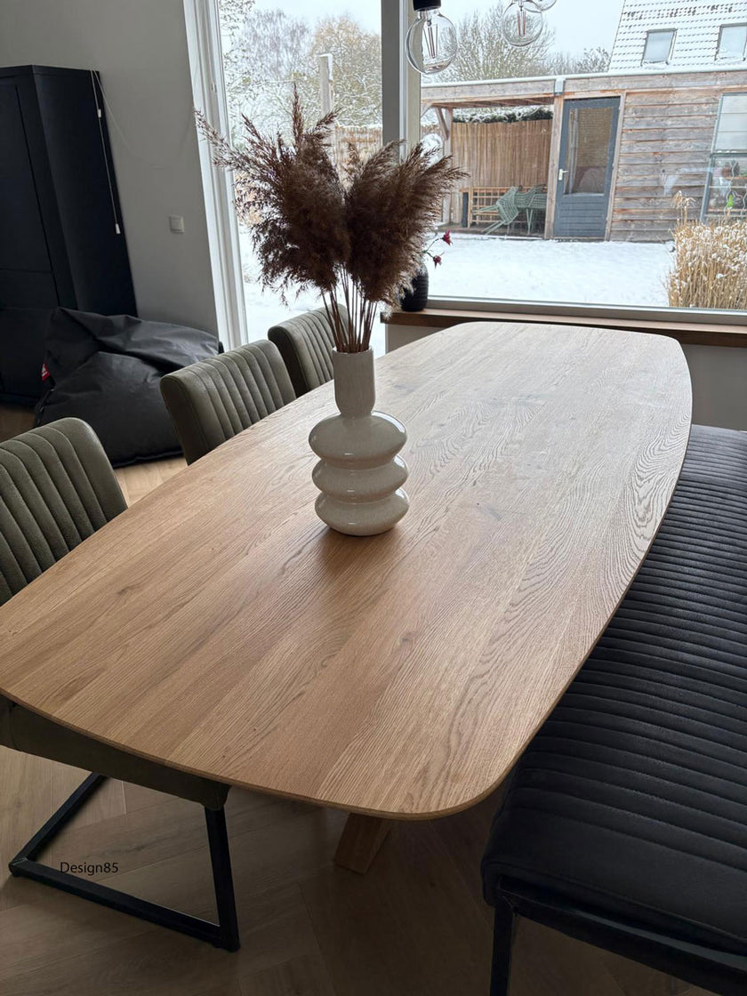 Eettafel deens ovaal Nordic