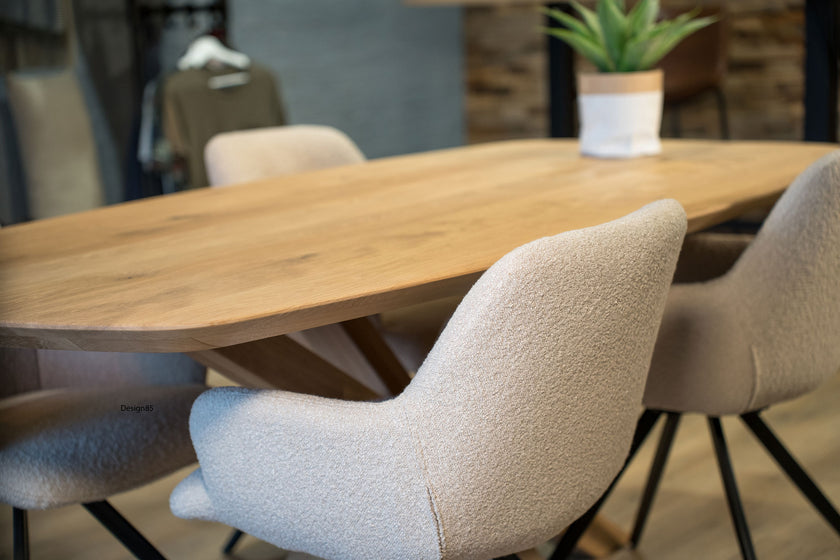 Eettafel deens ovaal Nordic