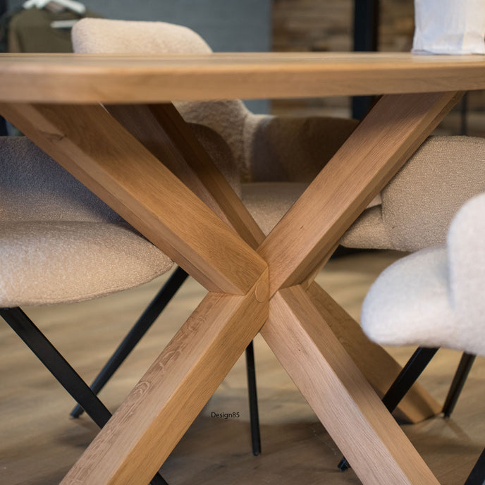 Eettafel deens ovaal Nordic