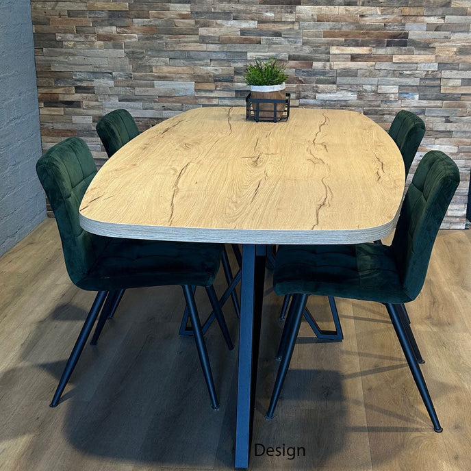 Eettafel deens ovaal Pracht