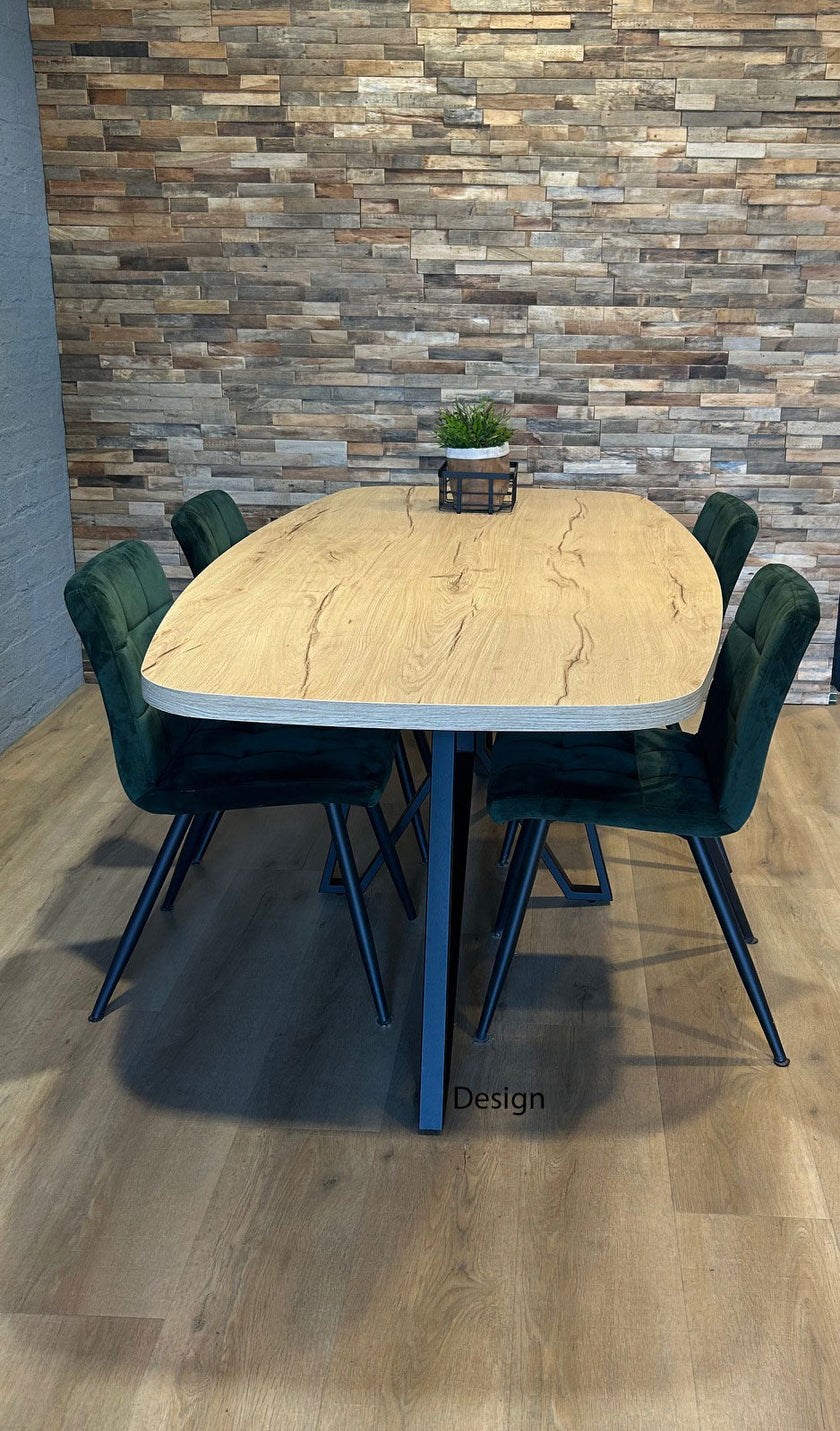 Eettafel deens ovaal Pracht