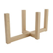 eettafel deens ovaal rune onderstel van hout