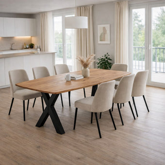 Eettafel deens ovaal Skye