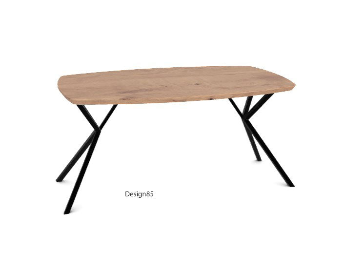 Eettafel deens ovaal Steel