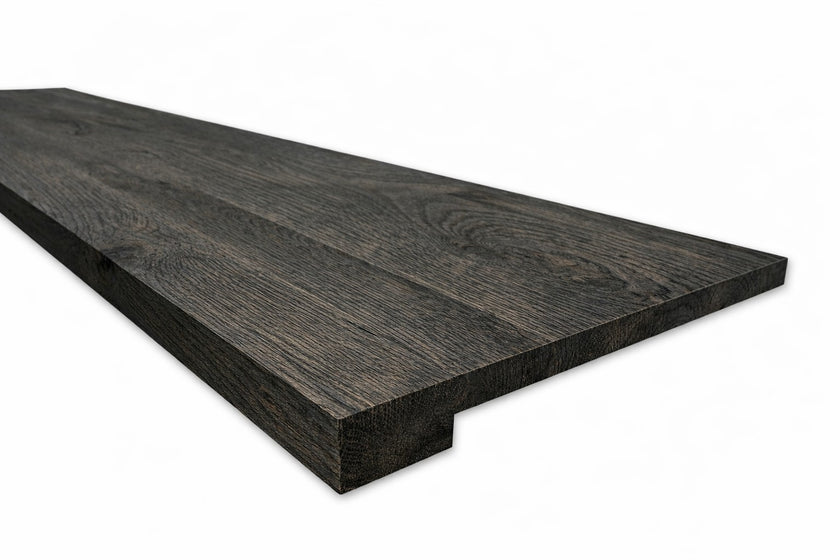 Eiken vensterbank overzet