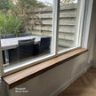 Eiken vensterbank Woonkamer