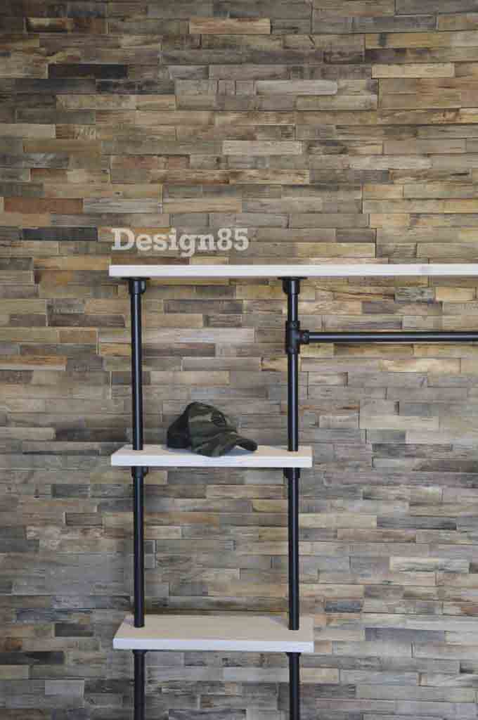 Houten kledingrek Chic