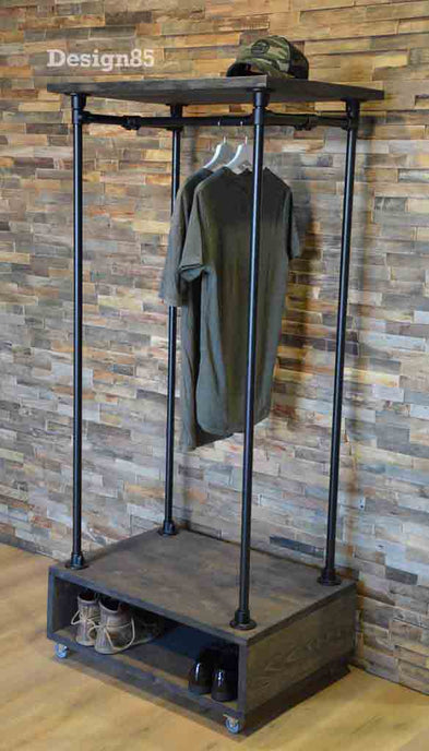 Houten Kledingrek Comfort