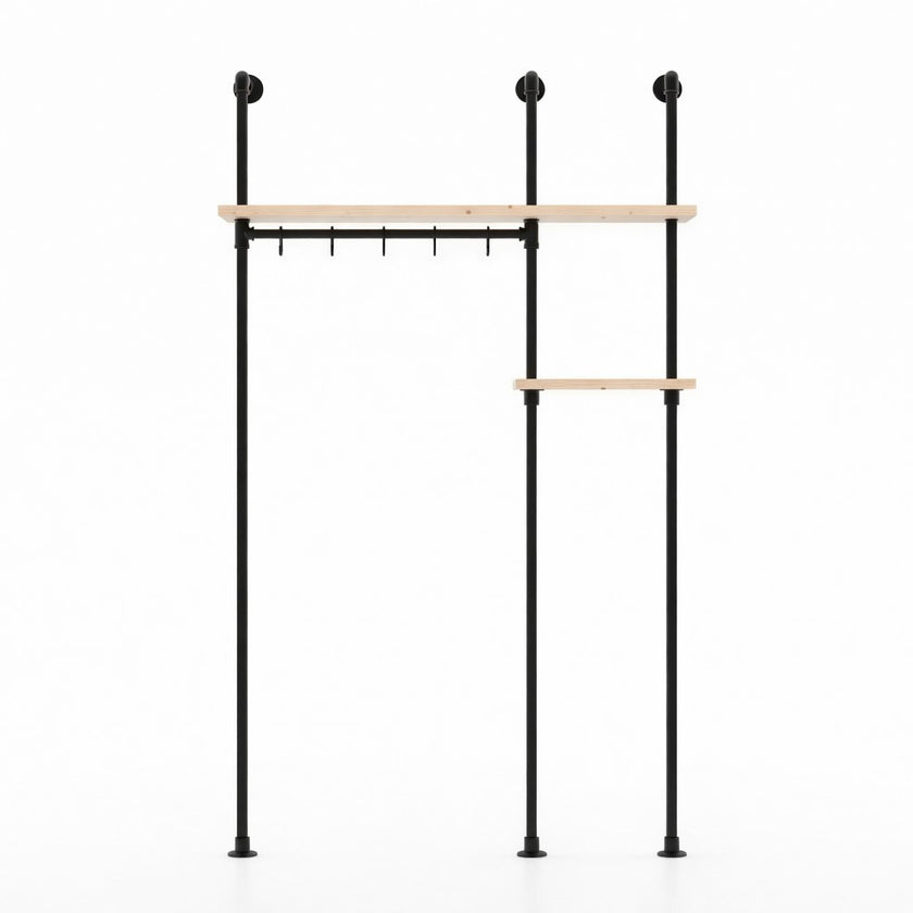 Houten kledingrek Dapper