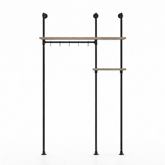 Houten kledingrek Dapper