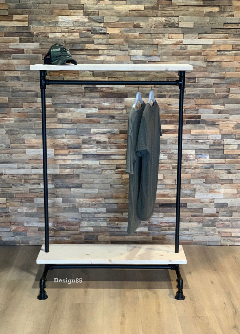 Houten kledingrek Energiek