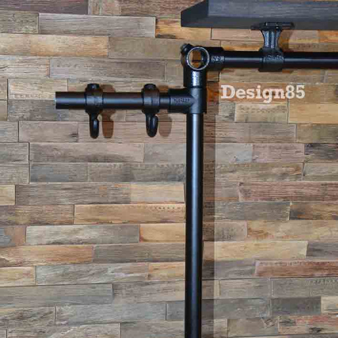 Houten kledingrek Levend