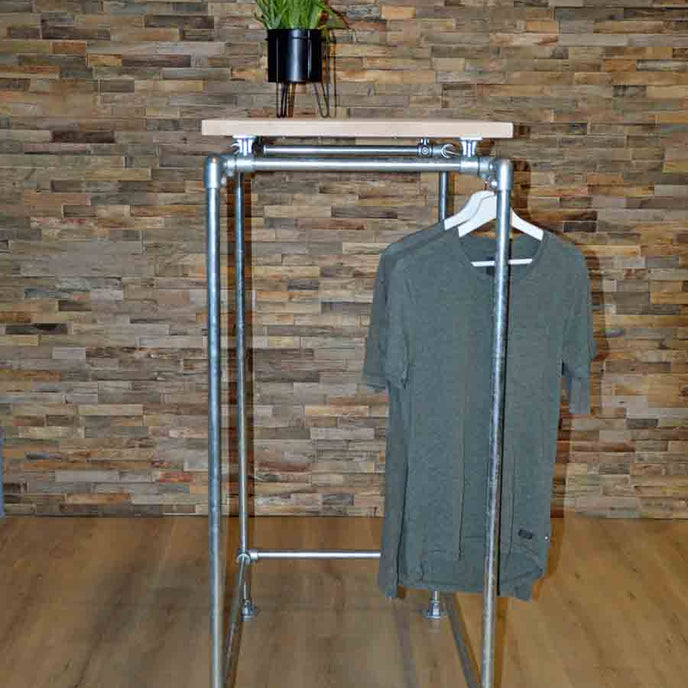 Houten kledingrek Stevig