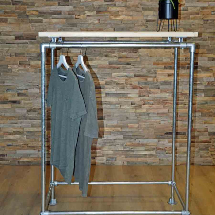 Houten kledingrek Stevig