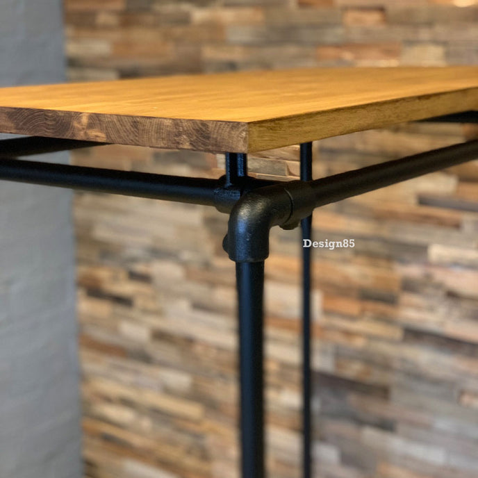 Houten kledingrek Strak