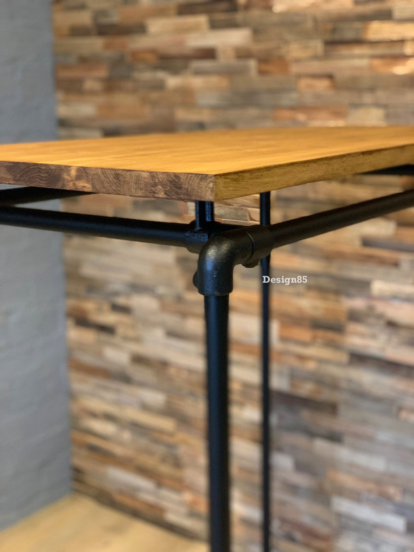 Houten kledingrek Strak