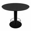 industriele bartafel loft in de kleur black