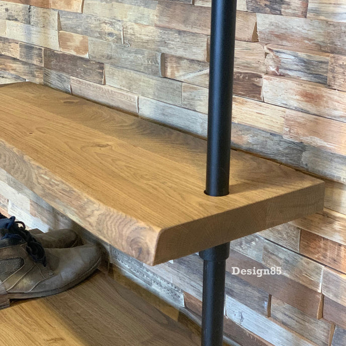 Industriële Kapstok Boomstam