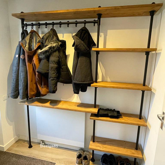 Industriële Kapstok Glinstering