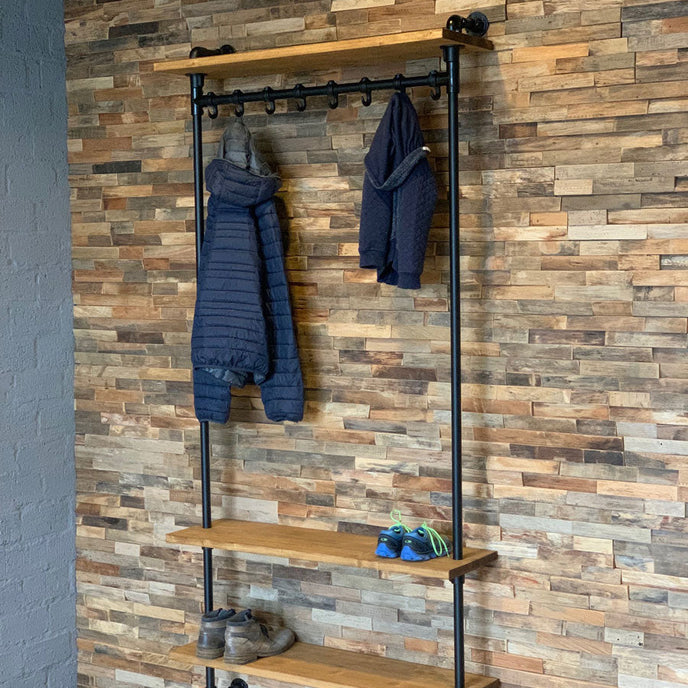 Industriële kapstok Sprankelend