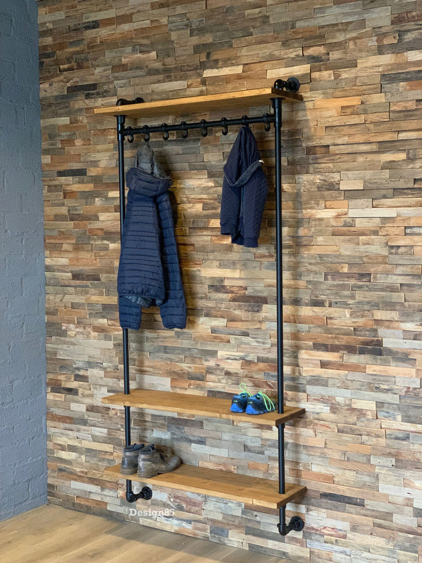 Industriële kapstok Sprankelend