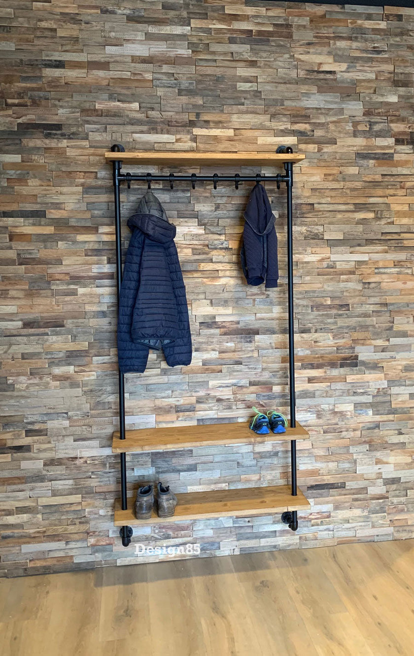 Industriële kapstok Sprankelend