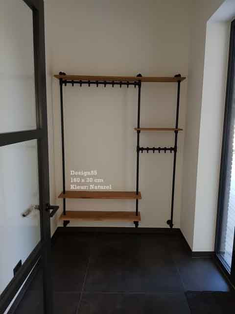 Industriële kapstok Stralend