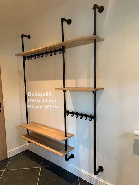 Industriële kapstok Stralend