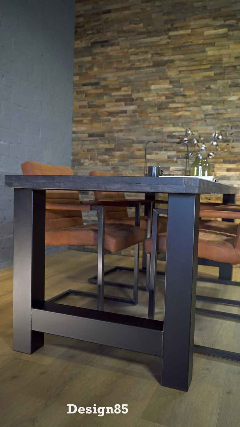 Industriële Steigerhout Eettafel Horizon