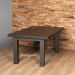 Industriële steigerhout eettafel Orkaan