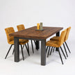 Industriële steigerhout eettafel Orkaan
