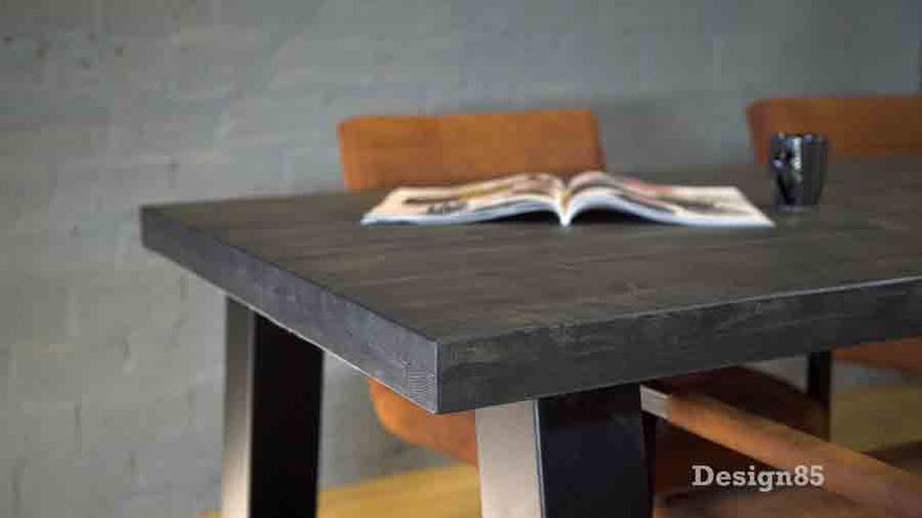 Industriële steigerhout eettafel Regenwoud