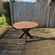 Industriele tuintafel Rond